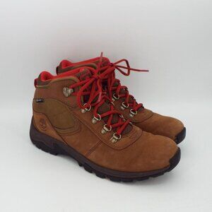 Timberland Mt. Maddsen Mid Brown Waterproof Hiking Boots Size 8.5
